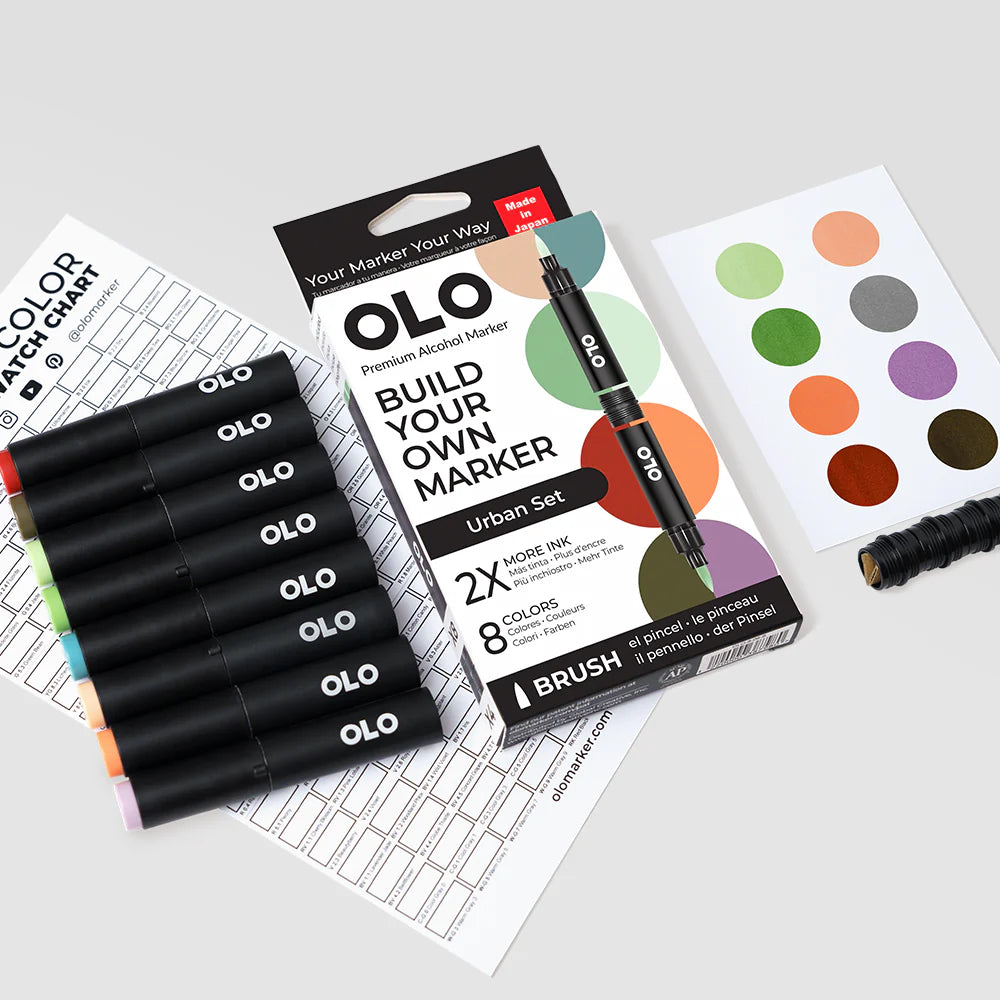 OLO 8 Color Set - Urban