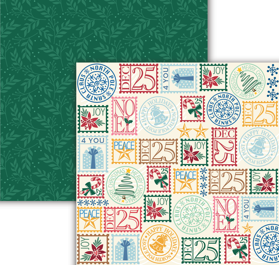 Festive Prints 6x6 paper pack