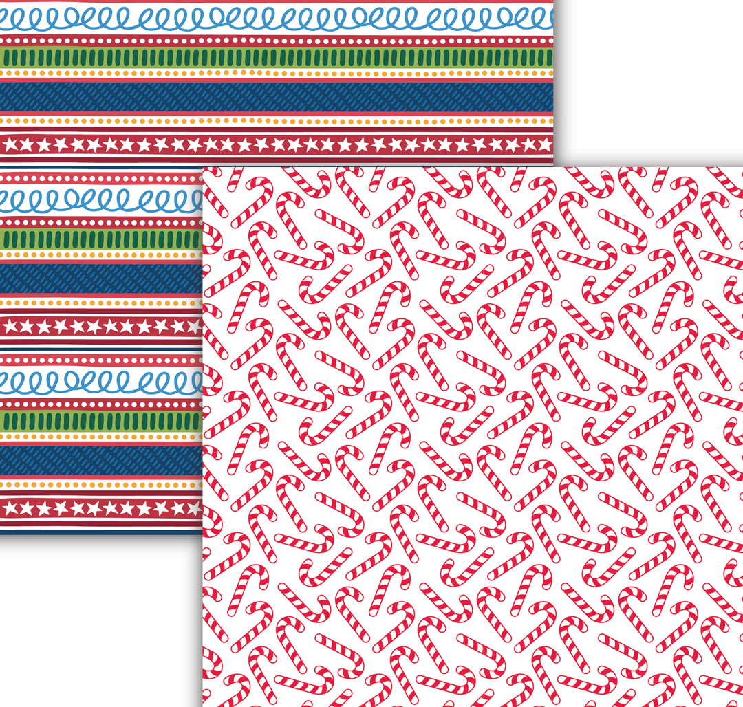 Festive Prints 6x6 paper pack