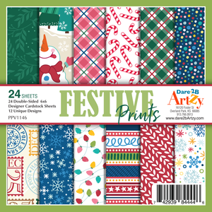 Festive Prints 6x6 paper pack