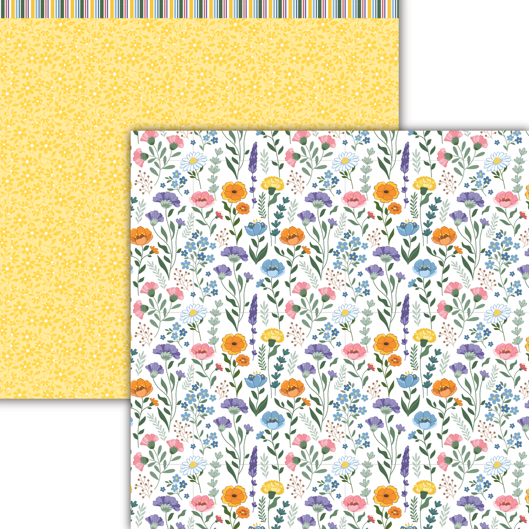 Wildflowers in Bloom Paper (15 pack)