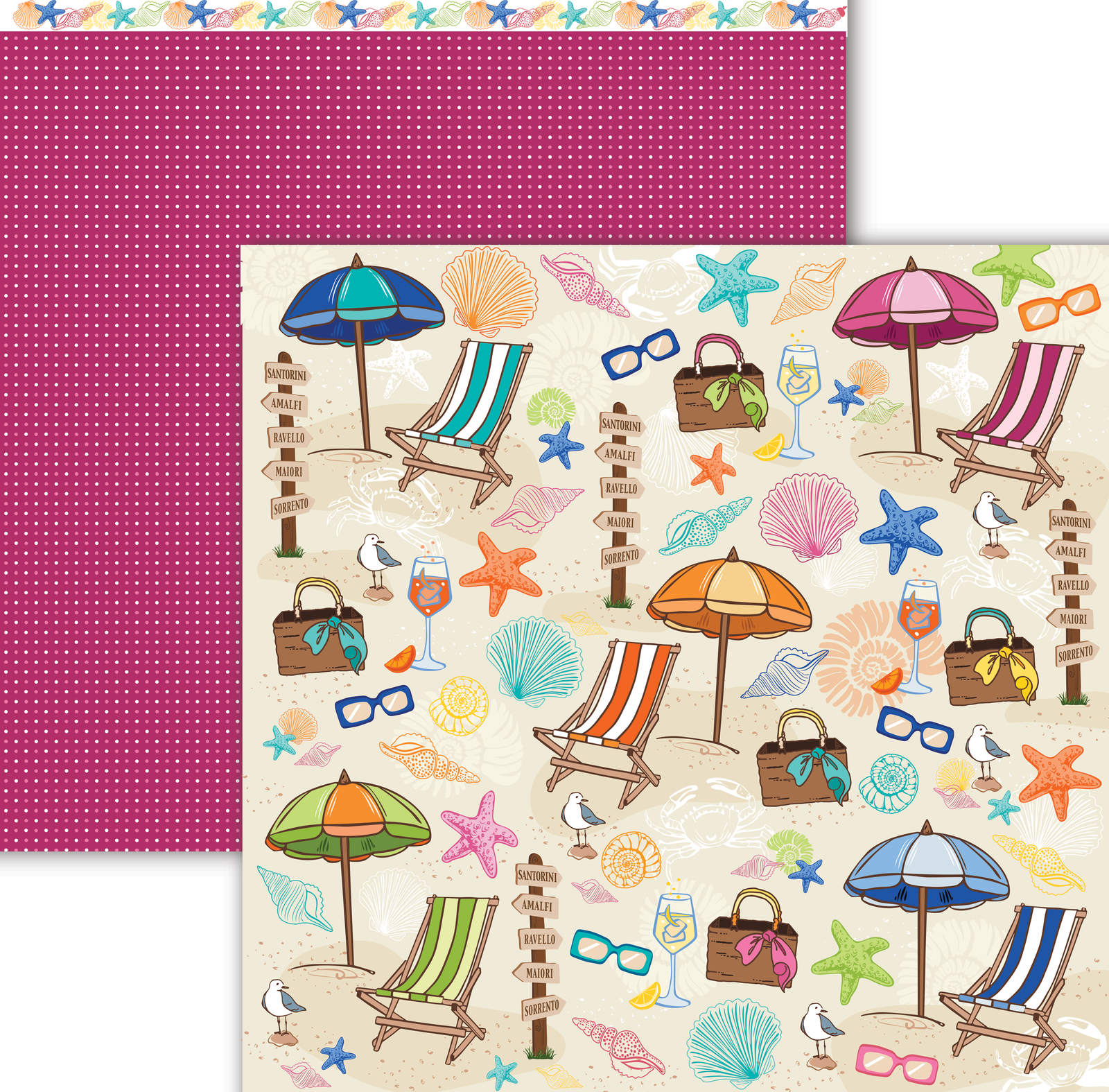 Beach Life Paper (15 Pack)