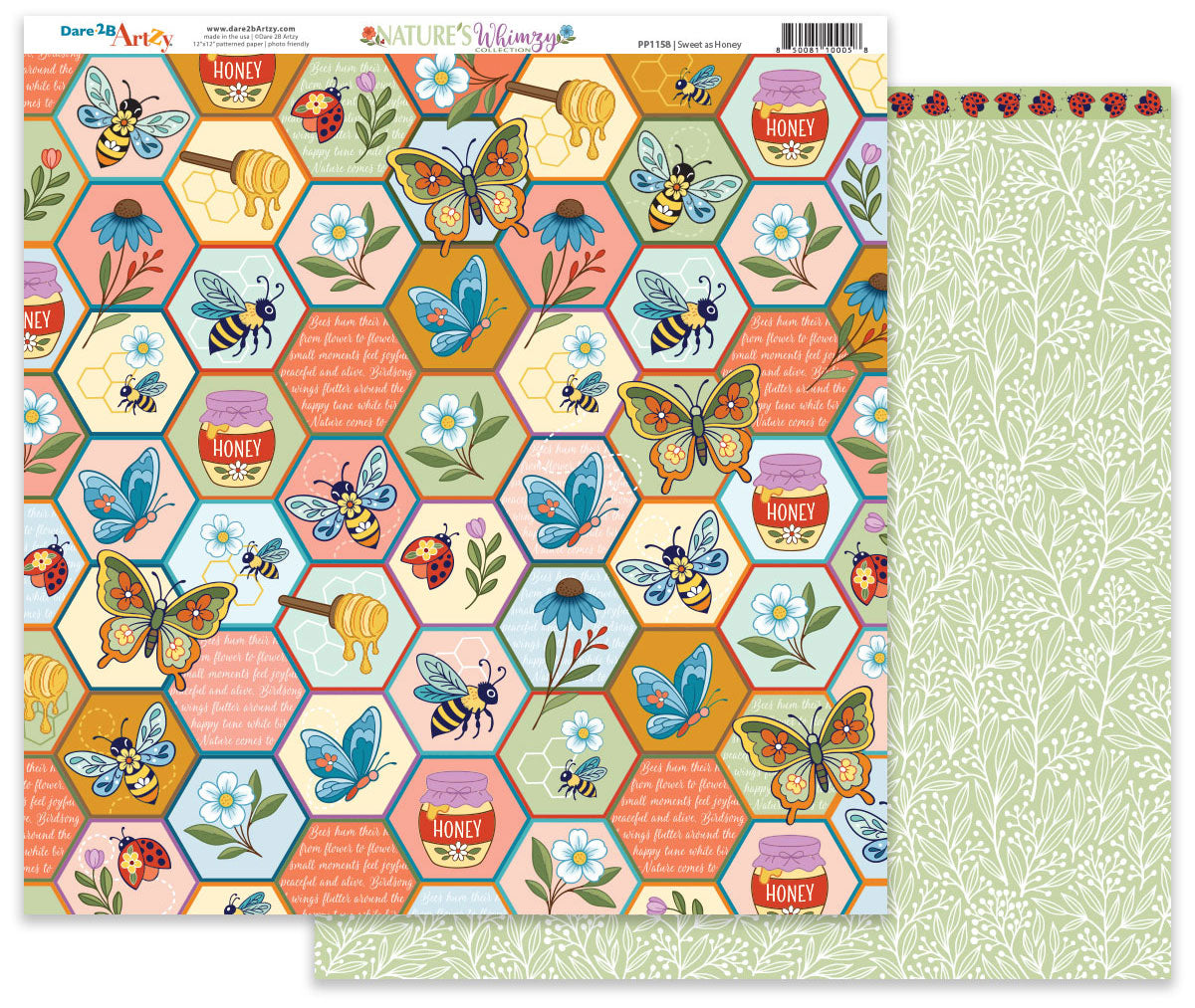 Sweet as Honey Paper (15 pack)