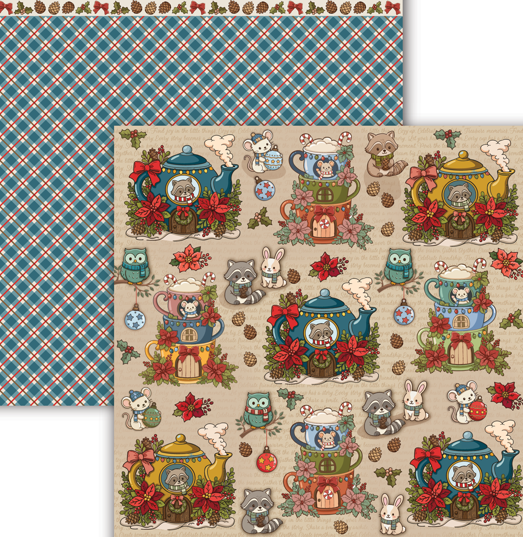 Cozy Cup Cottage Paper (15 pack)