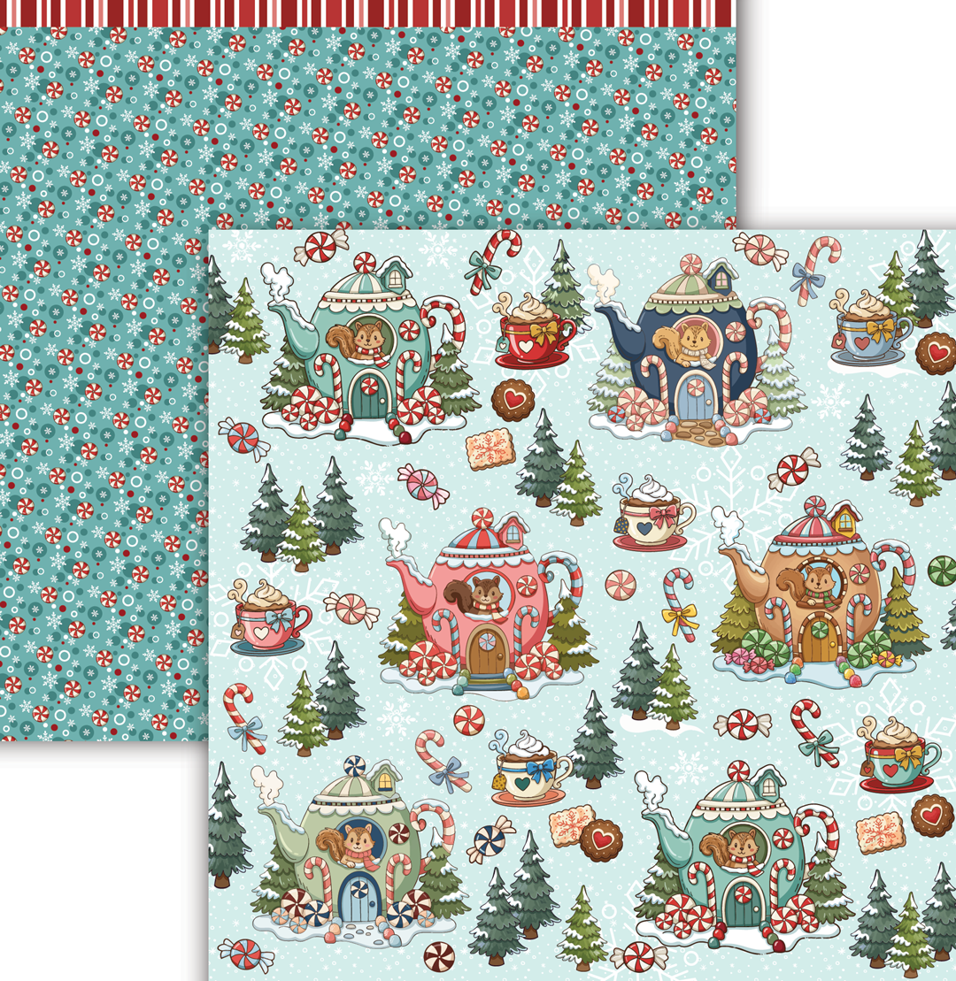 Candy Kettle Lane Paper (15 pack)