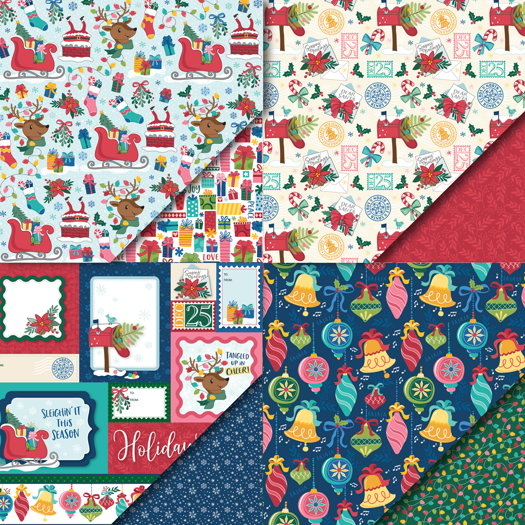 Delivering Christmas Collection Variety Pack (12 Sheets)