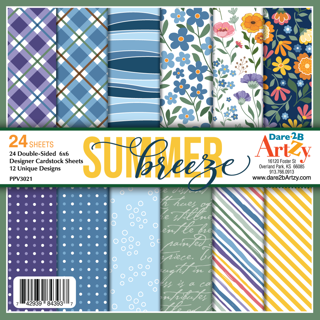 Summer Breeze 6x6 paper pack