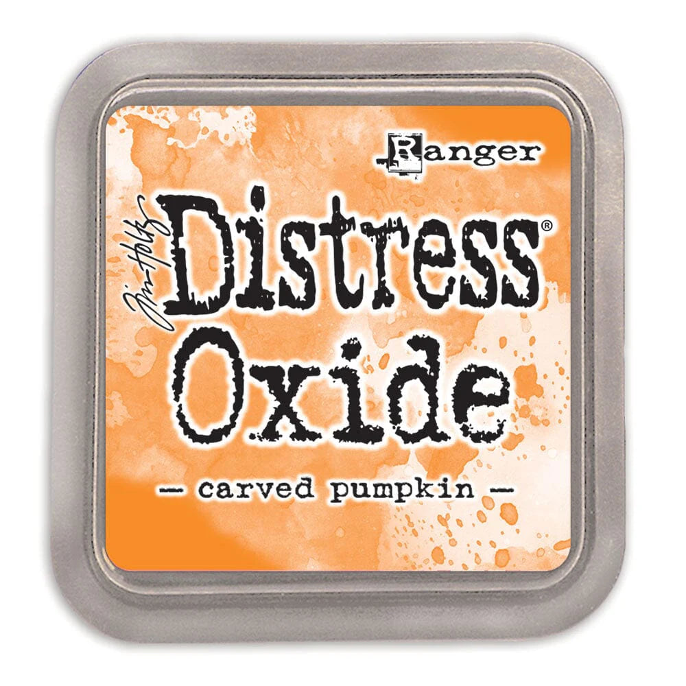 Carved Pumpkin- Tim Holtz Distress Oxides