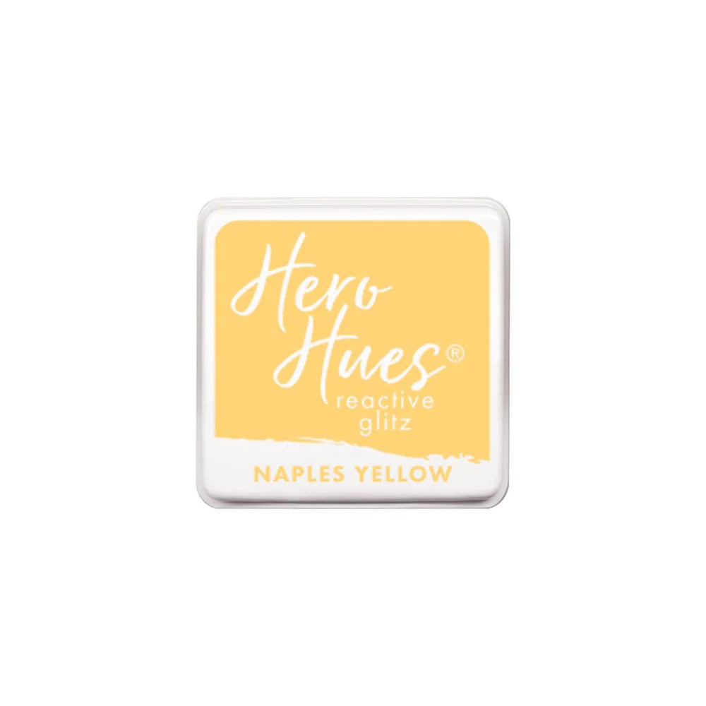 Hero Arts- Naples Yellow Reactive Glitz Ink