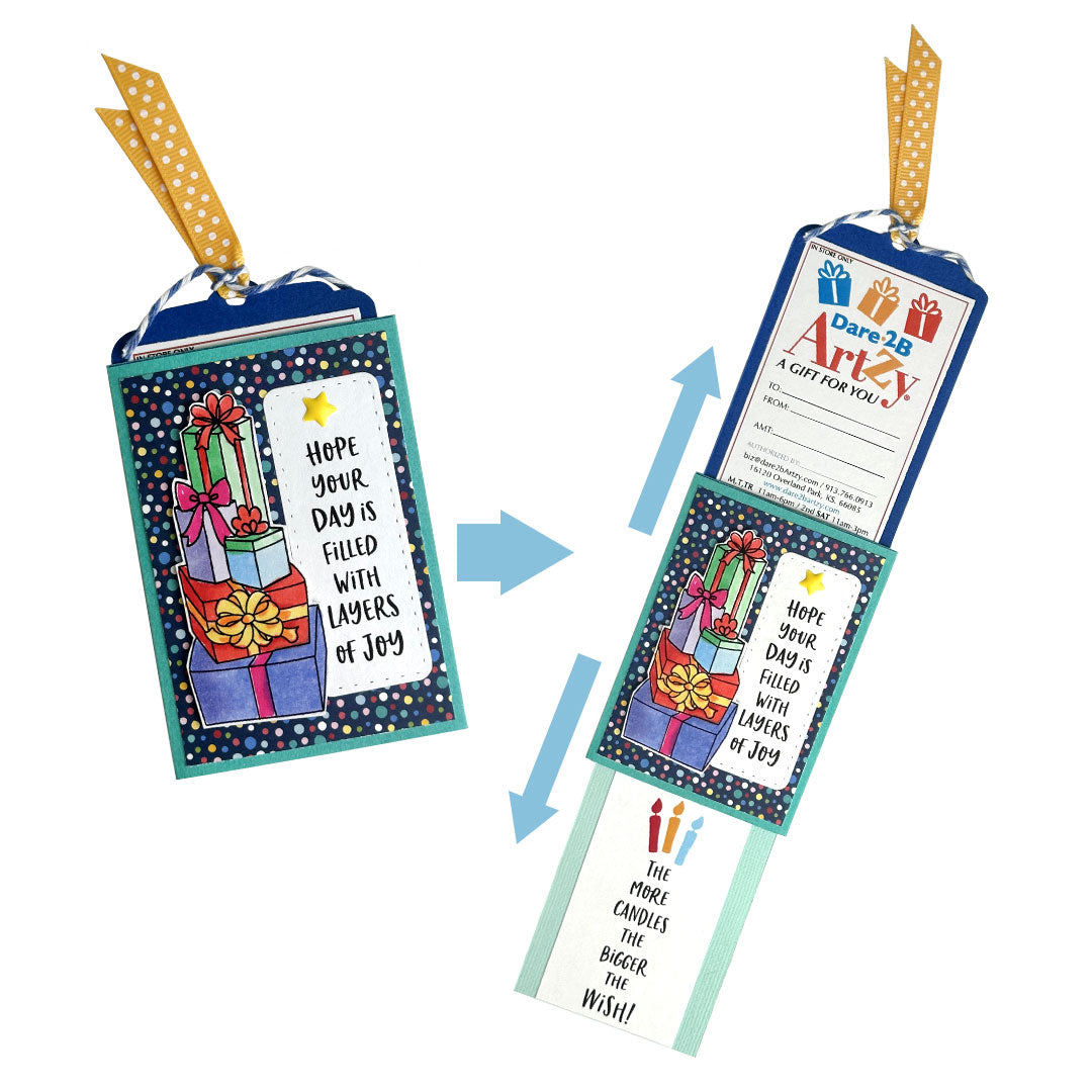 Pull & Reveal Gift Card Holder