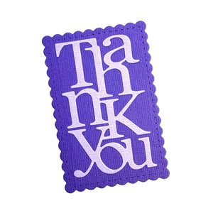 Thank You Vertical Die