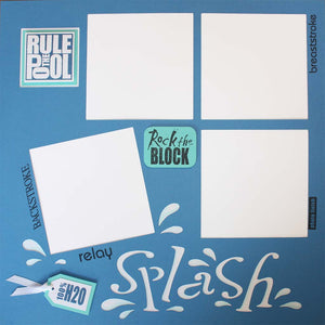 Dare 2B Artzy's sport clear stamps are perfect for sports players, swimmers, and those on the all star team. Card makers and scrapbookers will enjoy motivating their loved one with this fun set! 
