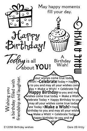 Birthday Wishes Stamp Set