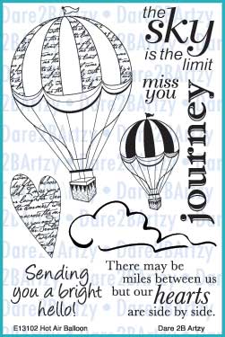 Hot Air Balloon Stamp Set