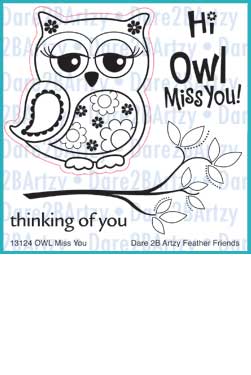 Owl Miss You Stamp Set