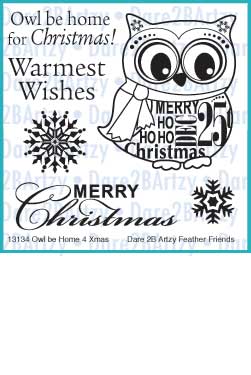 Owl be Home 4 Xmas Stamp Set