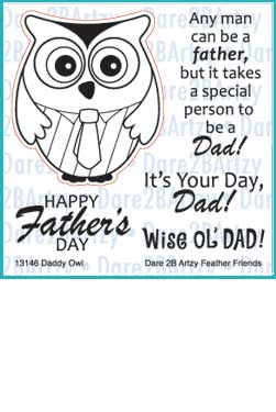 Daddy Owl Stamp Set