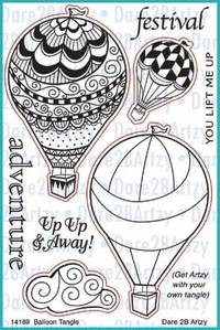 Hot Air Balloon Stamp Set