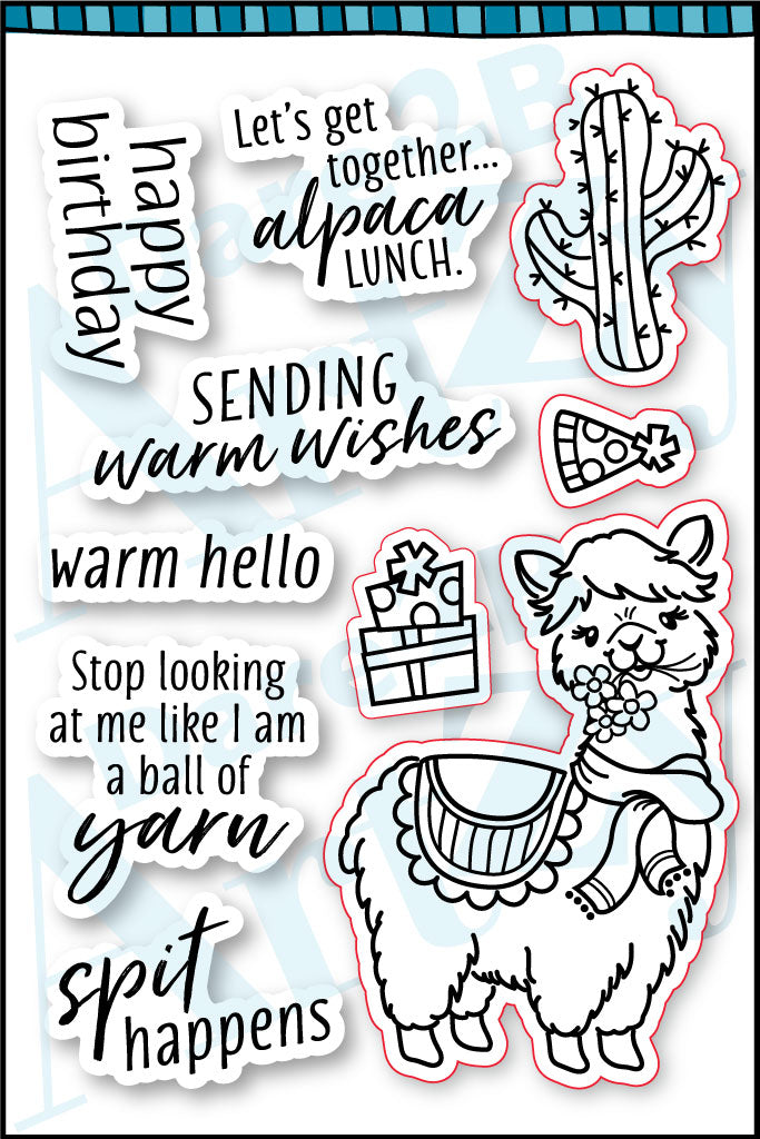 Spit Happens Stamp Set