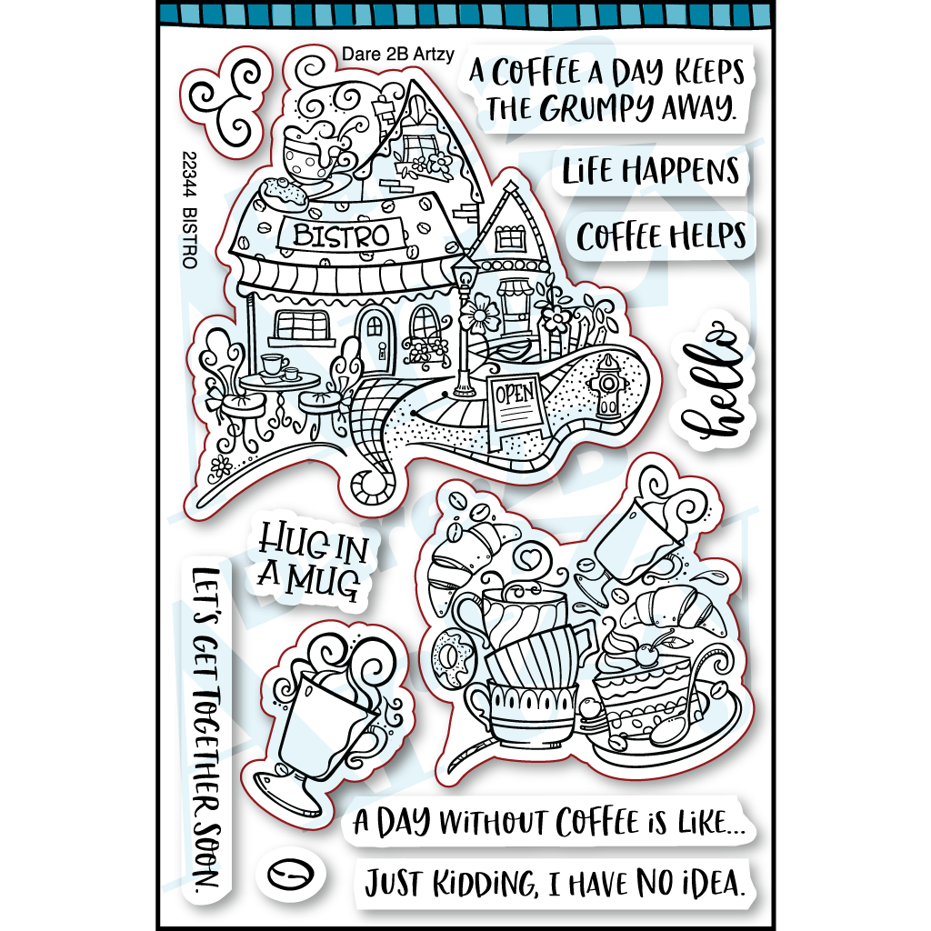 Bistro Stamp Set