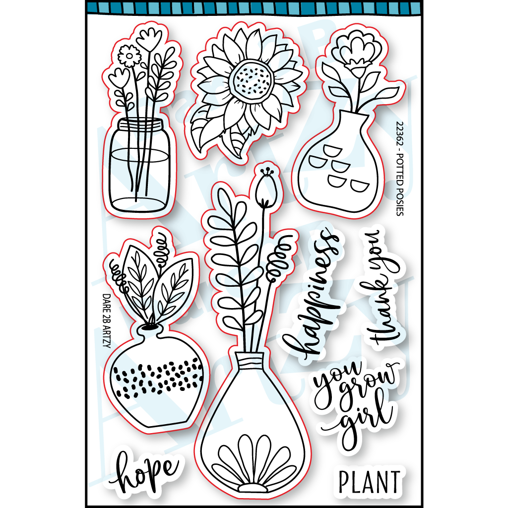 Potted Posies Stamp Set