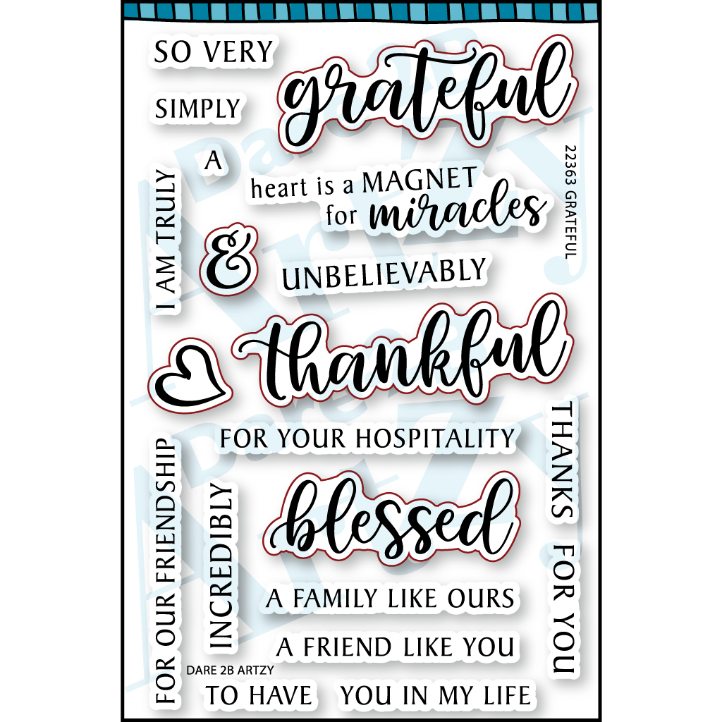 Grateful stamp set