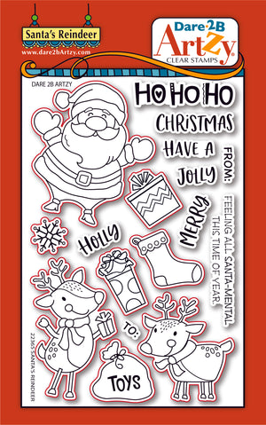 Santa's Reindeer Stamp Set