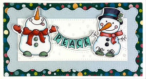 Frosty Hello Stamp Set
