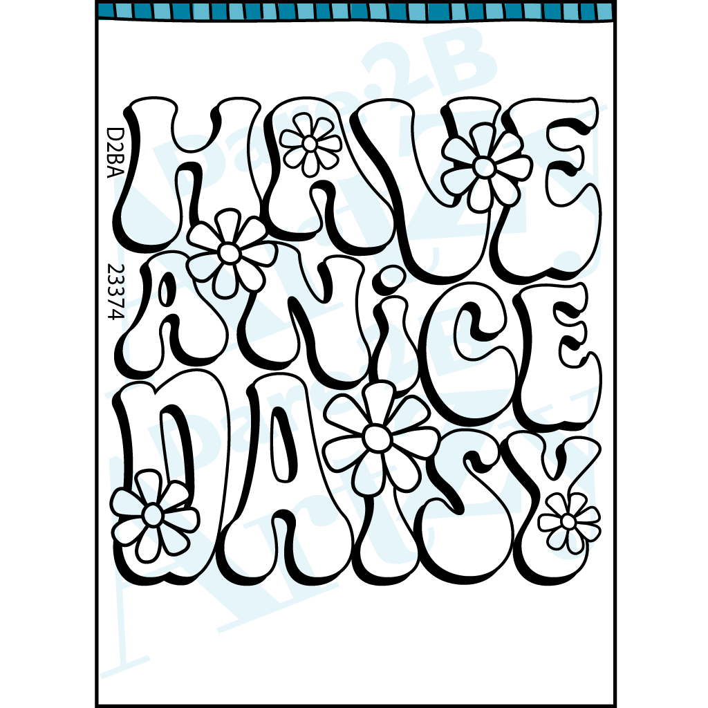 Have A Nice Daisy Stamp Set