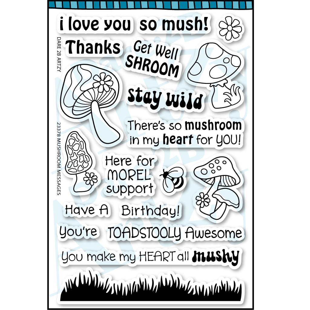 Mushroom Messages Stamp Set