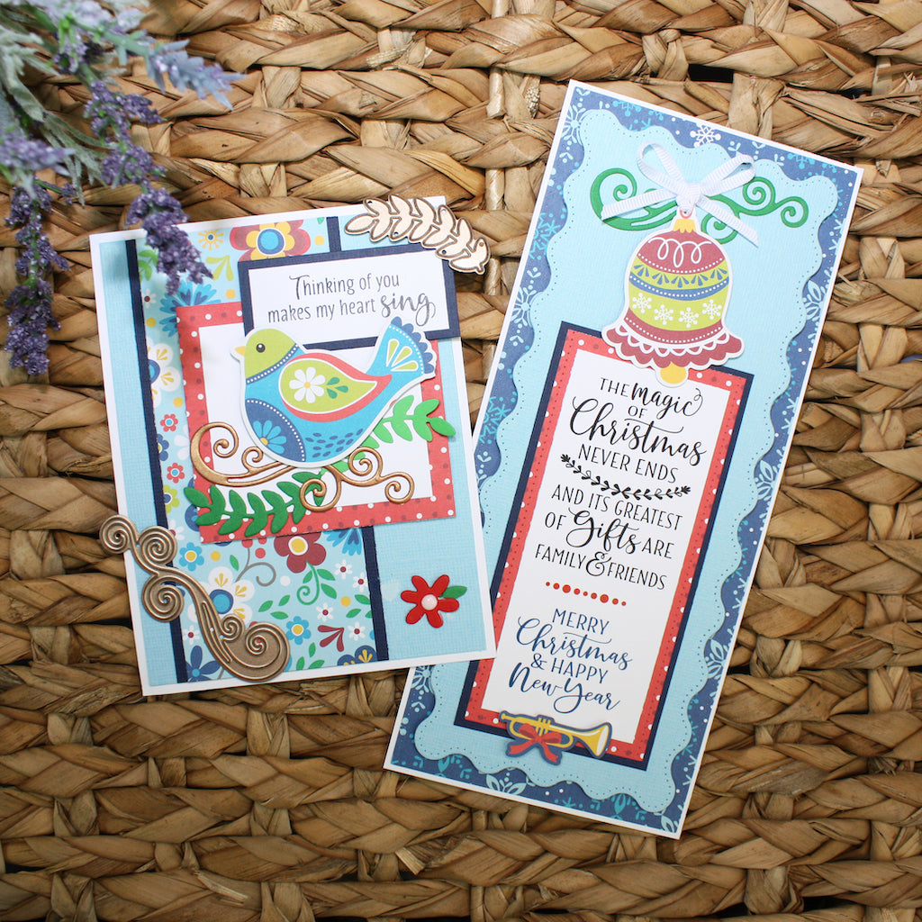 D165 Mini Swirl & Leaf