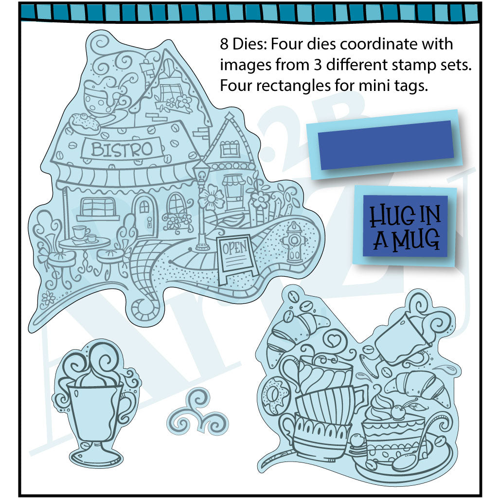 D168 Little Village Die