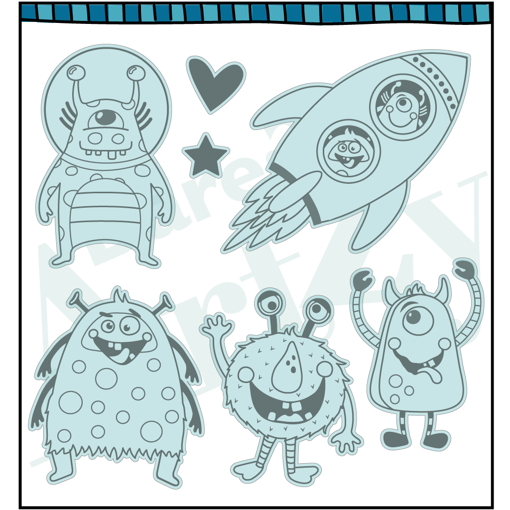 Check out these out of this world Cosmic Creatures from Dare 2B Artzy's newest Space Odyssey Collection. 