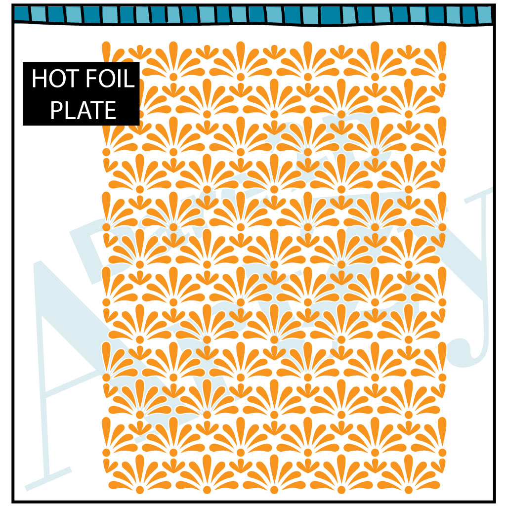 Dare 2B Artzy offers NEW hot foil plates compatible with the leading hot foil systems