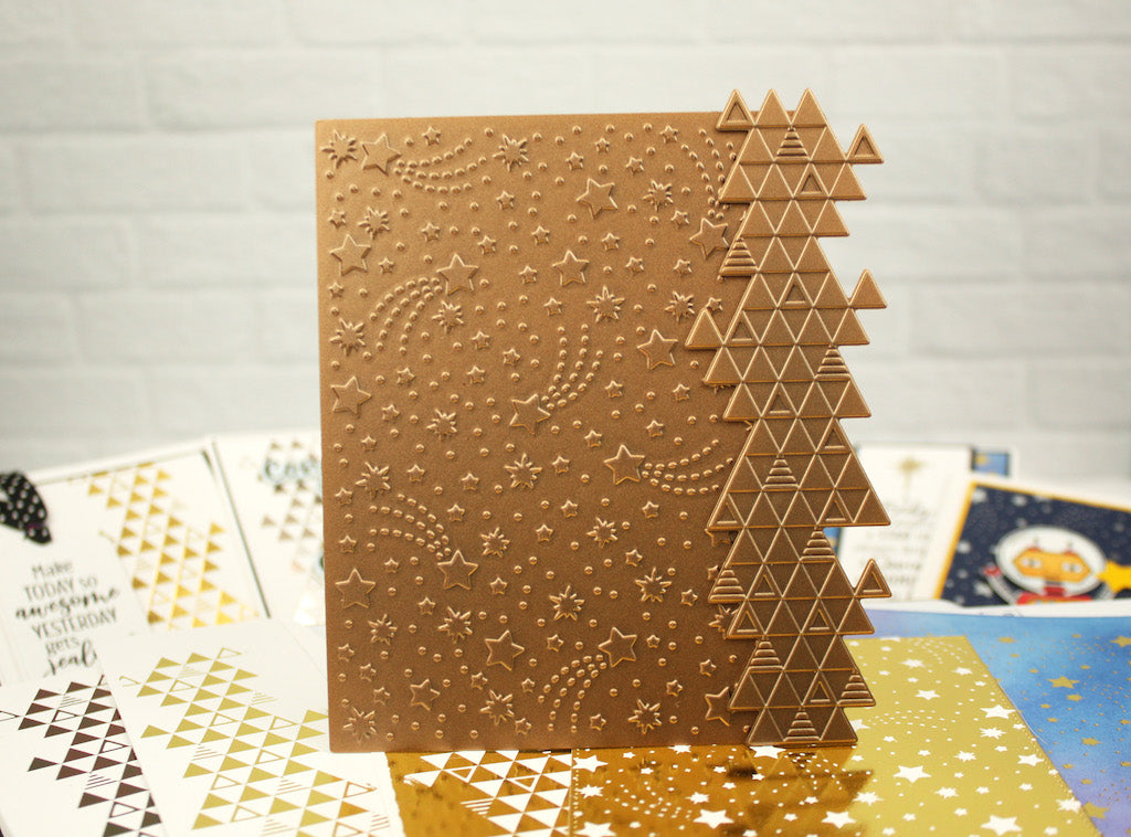 Night Sky & Triangle Accent Hot Foil Bundle