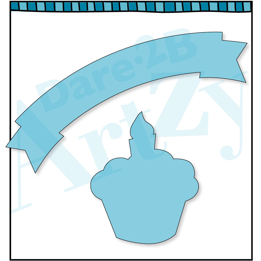 Cupcake / Banner Die