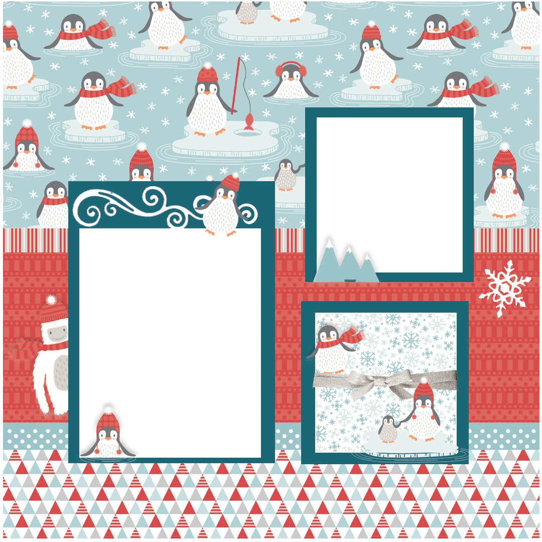 North Pole Holidays Collection Variety Pack (12 sheets)