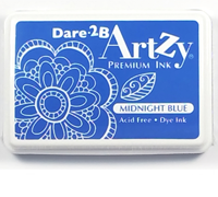 Midnight Blue Ink Pad - Dare 2b Artzy