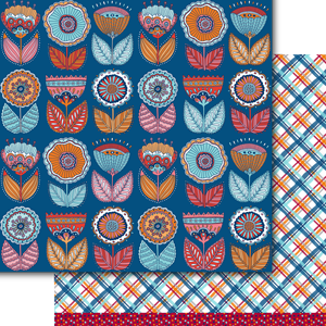 Joyful Bloom Paper Pack (15 sheets)