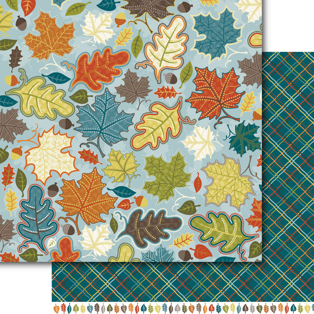 Autumn Leaves Paper Pack (15 papers)