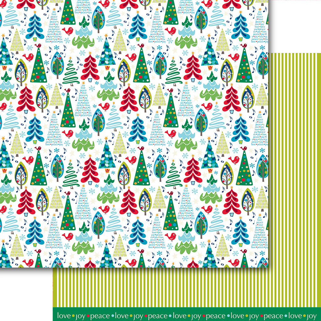 O' Christmas Tree Paper Pack (15 Sheets) - Dare 2b Artzy