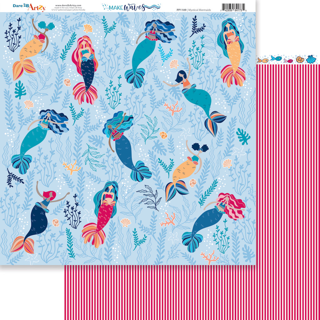 Mystical Mermaids Paper Pack (15 Sheets)