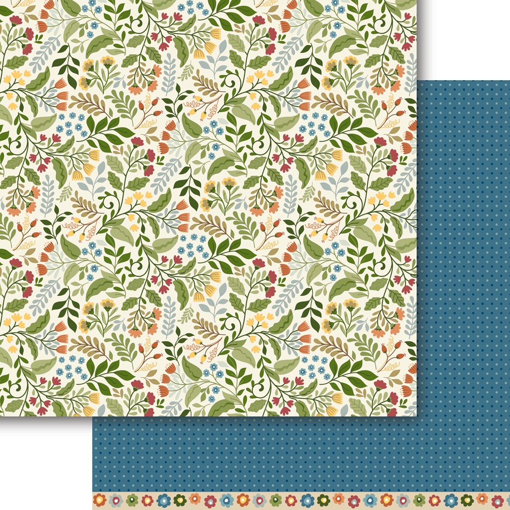 English Garden Paper Pack (15 Sheets)