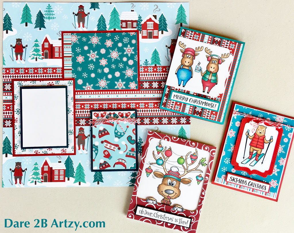 Snow Much Fun Collection Variety Pack (16 sheets)