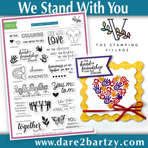 Stamping Village - 2020 We Stand With You Stamp Set