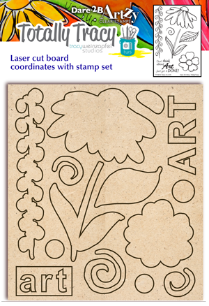 Vines of Love chipboard