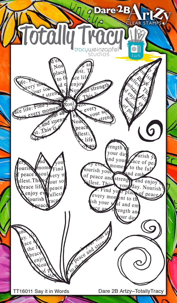 Say it with Words (Totally Tracy) Stamp Set
