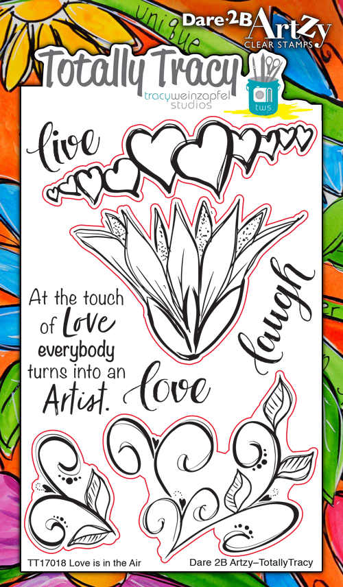 Love is in the Air (Totally Tracy) Stamp Set