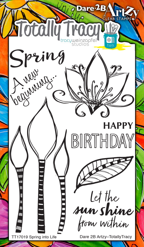 Spring into Life (Totally Tracy) Stamp Set