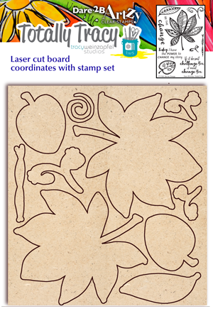 Be the Change chipboard